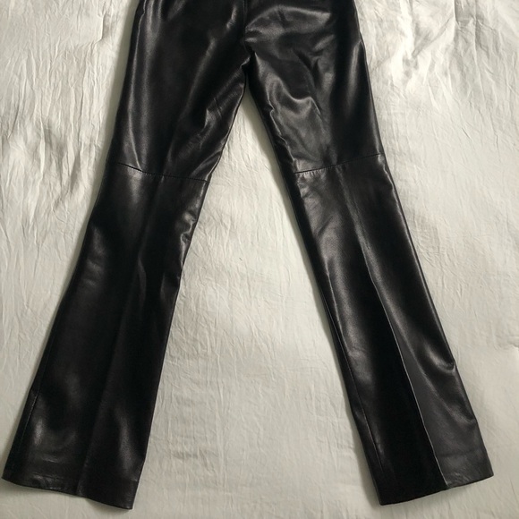 Danier Leather Pants size 0 - Picture 3 of 3